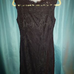 Black little lace dress